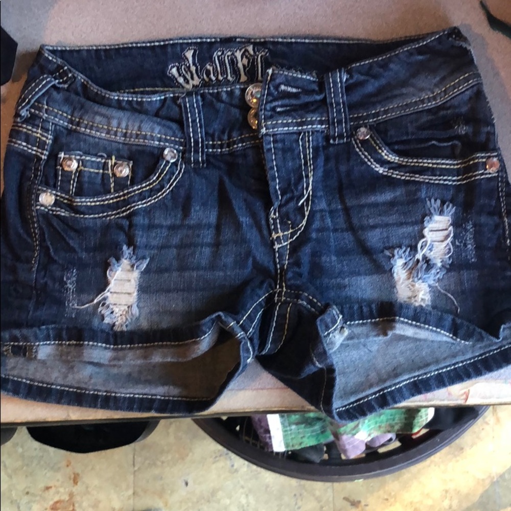 Jean shorts